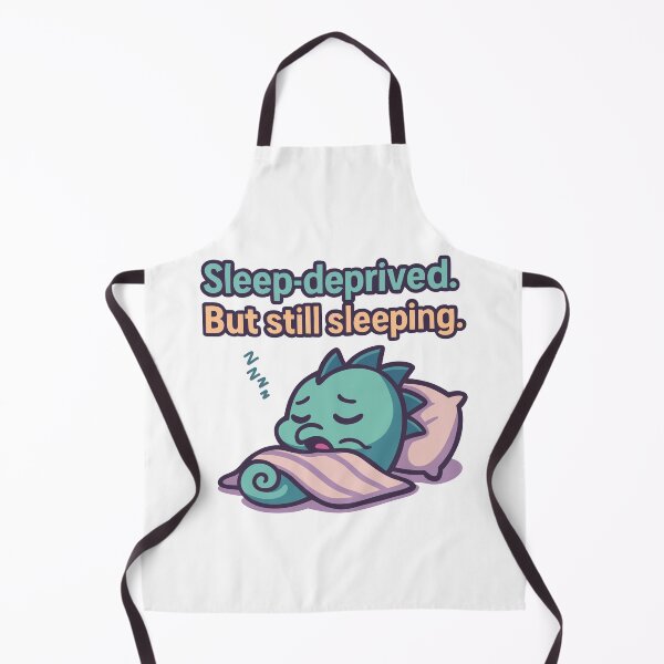 Item preview, Seahorse Sleep-Deprived Cute designed and sold by SoSoSeahorse.
