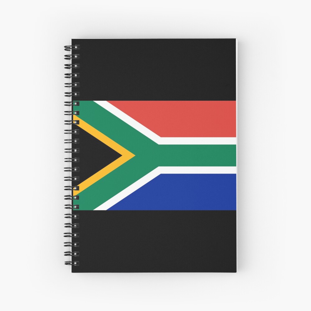 Excursie Geweldig Ongewapend Vlag van Suid-Afrika - Flag of South Africa" Spiral Notebook for Sale by  Martstore | Redbubble