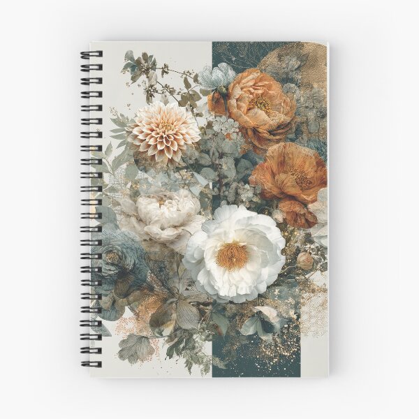 Item preview, Romantic Floral Burst in Soft Neutrals designed and sold by luminumance.
