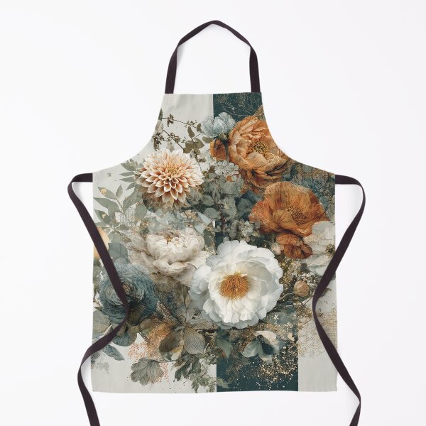 Item preview, Romantic Floral Burst in Soft Neutrals designed and sold by luminumance.