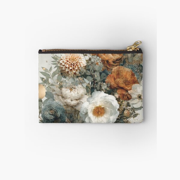Item preview, Romantic Floral Burst in Soft Neutrals designed and sold by luminumance.