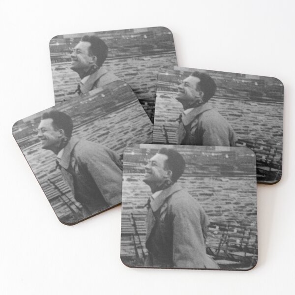 Item preview, Albert Camus Laughing designed and sold by Socratic Swag.
