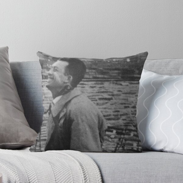 Item preview, Albert Camus Laughing designed and sold by Socratic Swag.