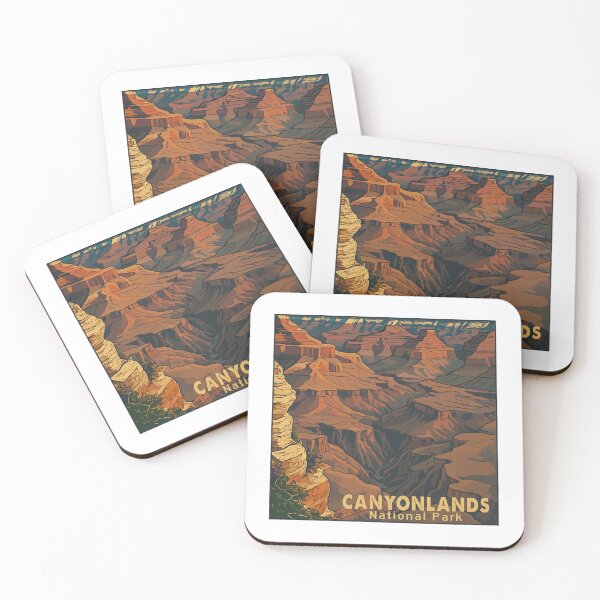 Item preview, Canyonlands National Park Utah Retro Badge Sticker designed and sold by Ismeal Von.