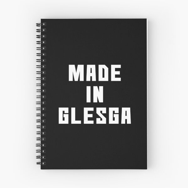 Item preview, MADE IN GLESGA, Scots Language Phrase designed and sold by MacPean.