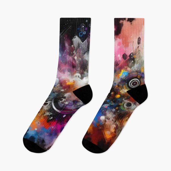 Item preview, Kaleidoscope of the Future – Abstract Digital Explosion designed and sold by TattooDrive.