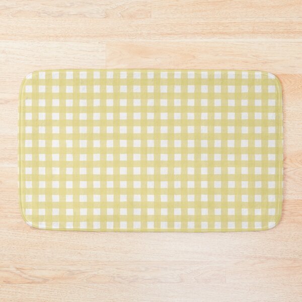 Item preview, Gingham Pattern Butter Yellow designed and sold by Me And The Moon.