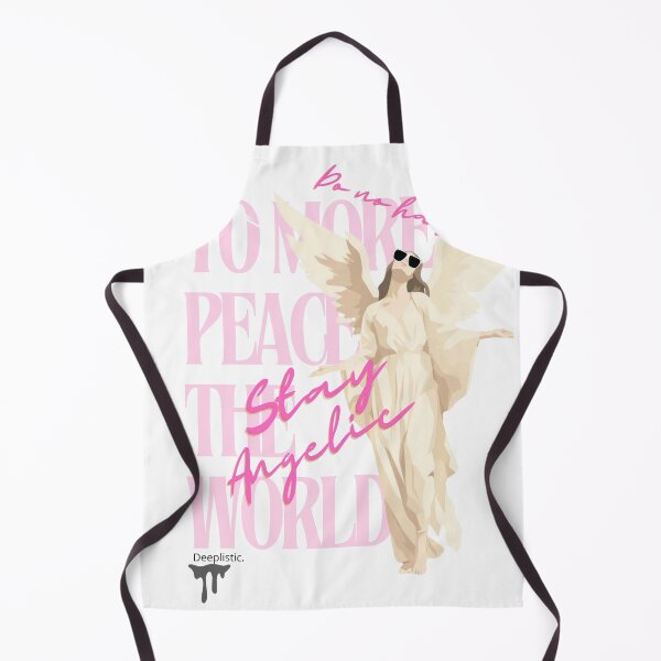 Item preview, Stay Angelic – Peaceful Feminine Energy Art Print designed and sold by deeplistic.