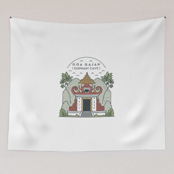 Item preview, Bali Goa Gajah (Elephant Cave) designed and sold by likbatonboot.
