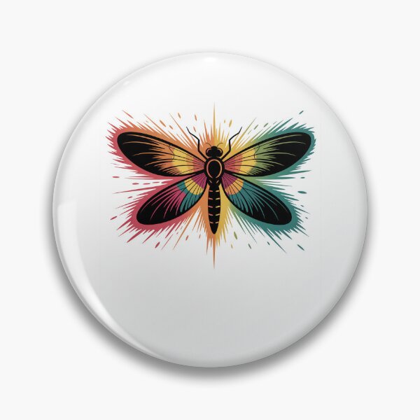 Item preview, Colorful Dragonfly With Color Explosion designed and sold by MooonTees.