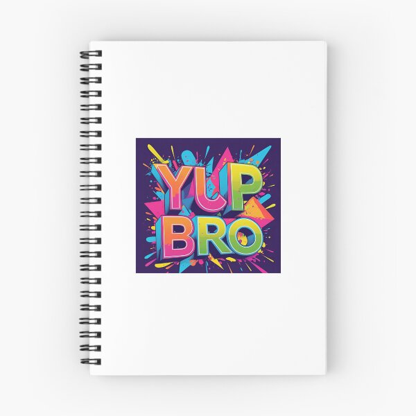 Item preview, YUP BRO Print designed and sold by SUPA PRINTZZ.