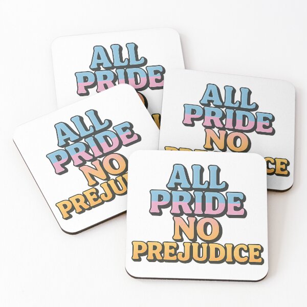 Item preview, All Pride No Prejudice – Bold Typography Art designed and sold by Haus Of Sin.