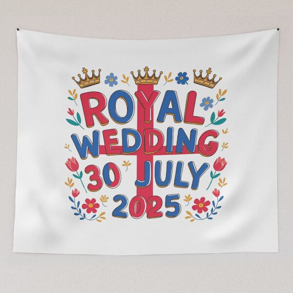 Item preview, Royal Wedding 30 July 2025  designed and sold by SINTAPUJOS.