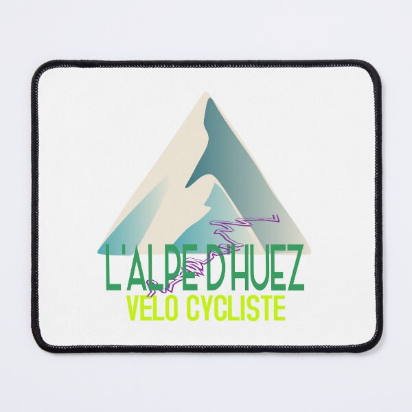 Item preview, L'Alpe D'Huez Velo Cycliste Gift for Cyclists Cycling Bike designed and sold by Colorfulman.