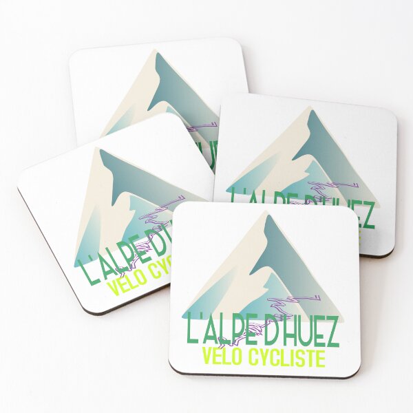 Item preview, L'Alpe D'Huez Velo Cycliste Gift for Cyclists Cycling Bike designed and sold by Colorfulman.