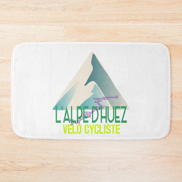 Item preview, L'Alpe D'Huez Velo Cycliste Gift for Cyclists Cycling Bike designed and sold by Colorfulman.