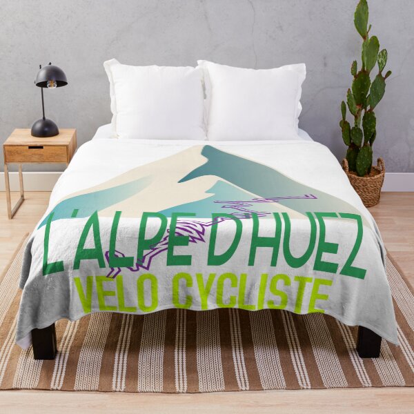 Item preview, L'Alpe D'Huez Velo Cycliste Gift for Cyclists Cycling Bike designed and sold by Colorfulman.