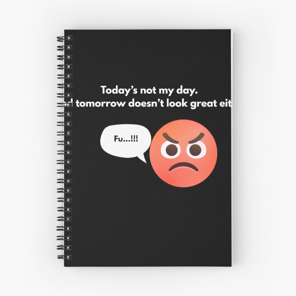 Item preview, Today is not my day – Sarcastic design for grumpy people designed and sold by P.J 's Wildframes.