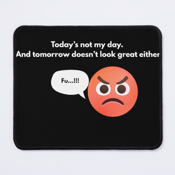 Item preview, Today is not my day – Sarcastic design for grumpy people designed and sold by P.J 's Wildframes.