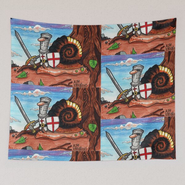 Item preview, Sir Steven the Holy Snail designed and sold by ajhockham.