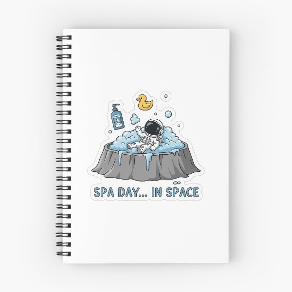 Item preview, Spa Day in Space Astronaut designed and sold by Arcane-Aesthete.