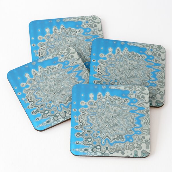 Item preview, abstract liquid blue designed and sold by felipequeiroz.