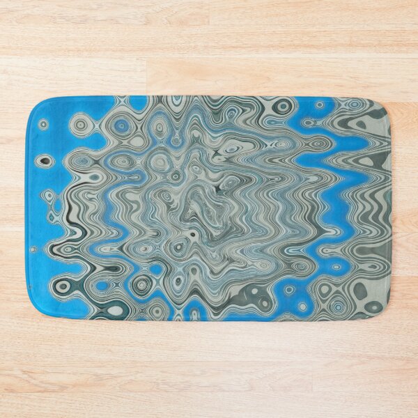 Item preview, abstract liquid blue designed and sold by felipequeiroz.