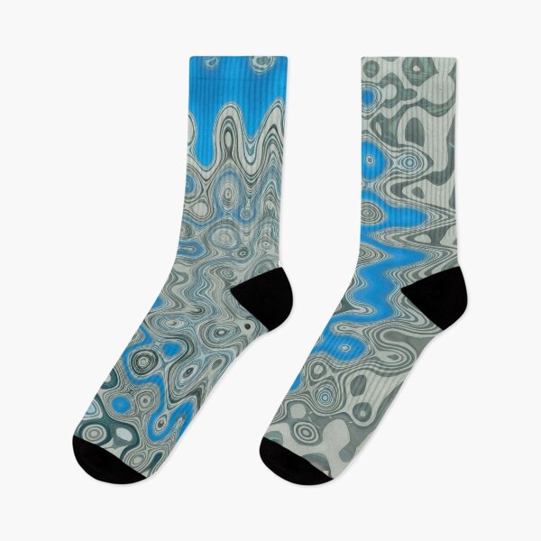 Item preview, abstract liquid blue designed and sold by felipequeiroz.