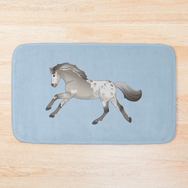Item preview, Cantering Cartoon Horse - Cute Appaloosa Illustration  designed and sold by Art By Drina.
