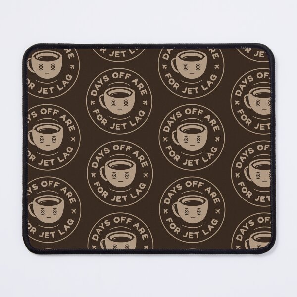 Item preview, Funny Jet Lag Saying - Days off are for Jet Lag designed and sold by propellerhead.