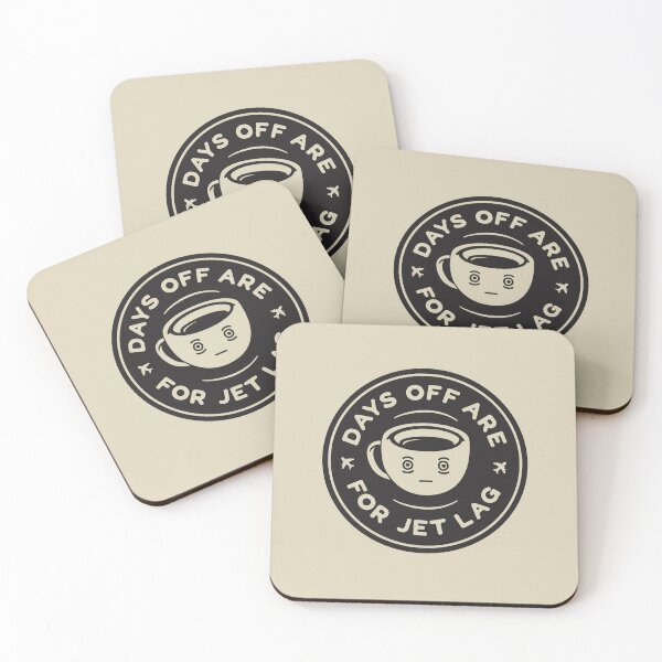 Item preview, Funny Jet Lag Saying - Days off are for Jet Lag designed and sold by propellerhead.