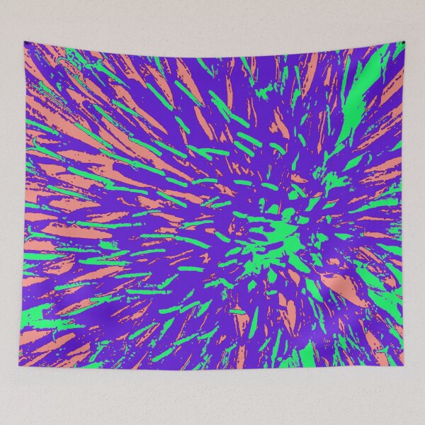 Item preview, Macro Tie-Dye Dandelion 21 designed and sold by SXW Designs.