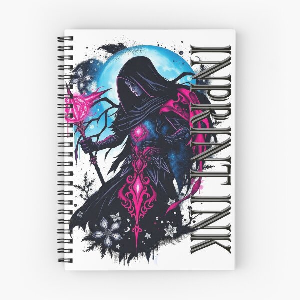 Item preview, INKY THE VOID WARLOCK designed and sold by inprintink.