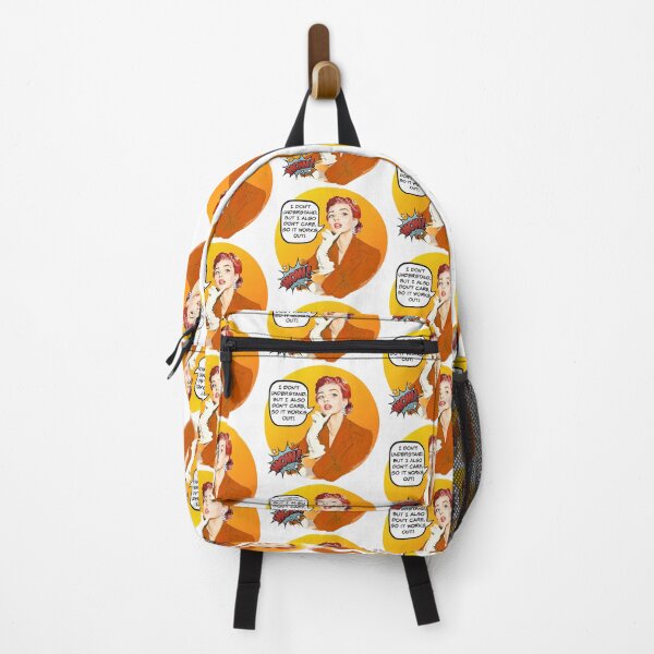 Item preview, I Don't Understand. But I Also Don't Care, So It Works Out! - Office/Women's Humor designed and sold by SSustainable.