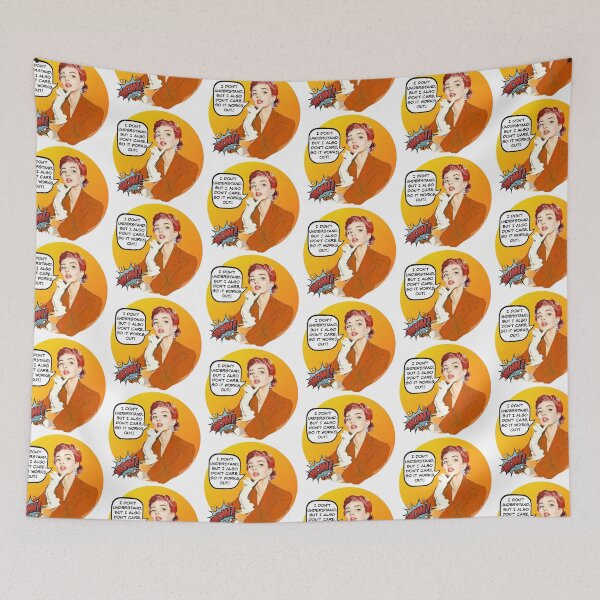 Item preview, I Don't Understand. But I Also Don't Care, So It Works Out! - Office/Women's Humor designed and sold by SSustainable.