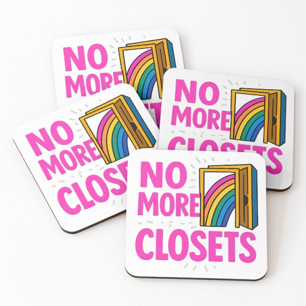 Item preview, No More Closets – Bold Rainbow Design designed and sold by Haus Of Sin.