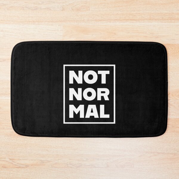 Item preview, Not Normal White designed and sold by ClanRaeDesign.