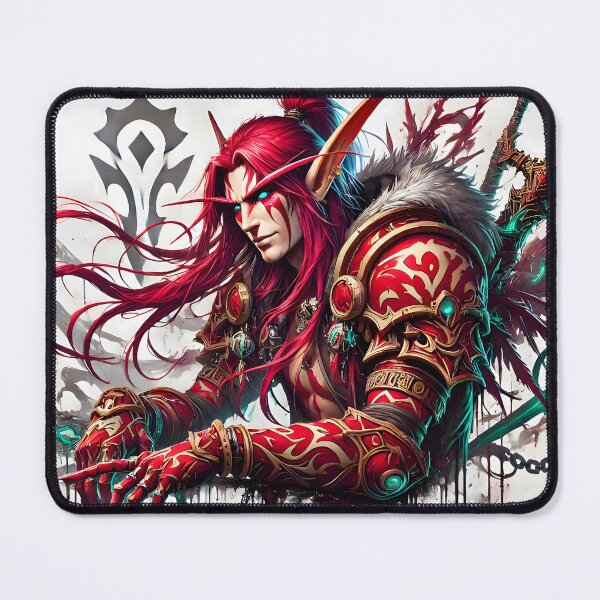 Item preview, Blood Elf Warrior – The Blade of Quel’Thalas designed and sold by TattooDrive.