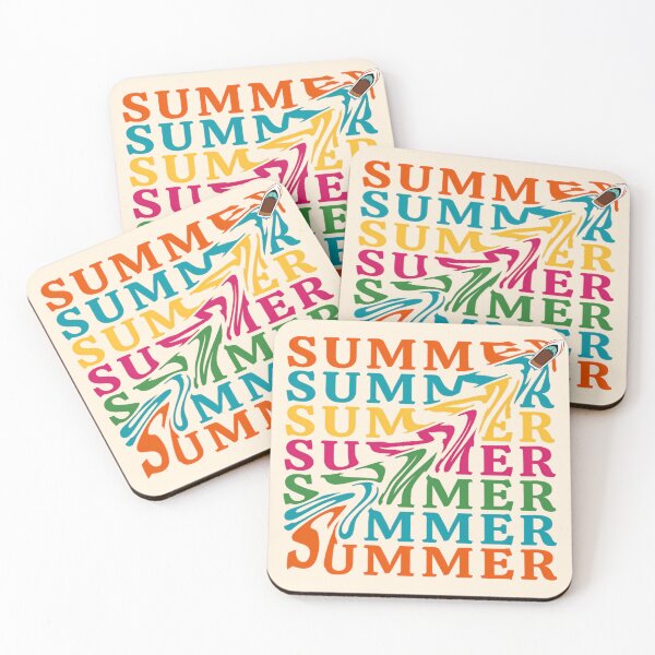Artikelvorschau, Retro gewelltes "SOMMER" Textkunstdesign entworfen und verkauft von IvayloUzunov.