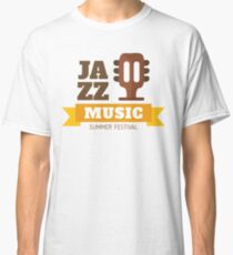 Jazz music 003 Classic T-Shirt