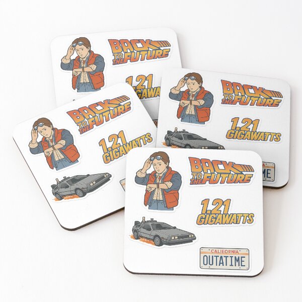 Item preview, Back to the Future Sticker Set designed and sold by Chrch.