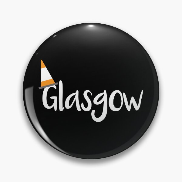 Item preview, Glasgow Orange Traffic Cone Design designed and sold by MacPean.