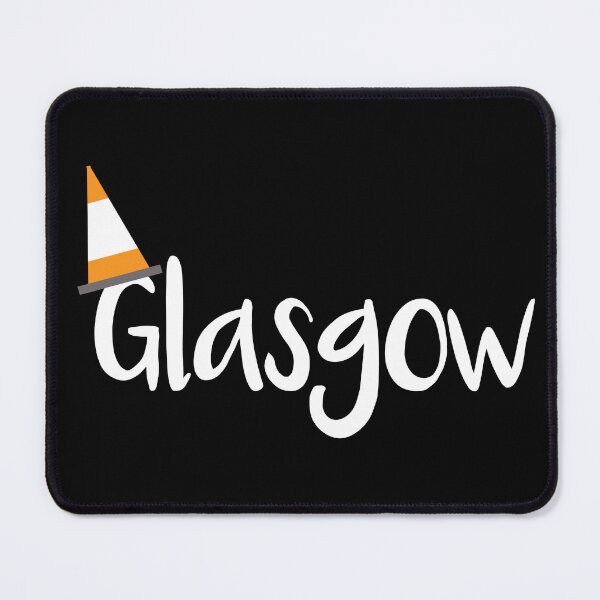 Item preview, Glasgow Orange Traffic Cone Design designed and sold by MacPean.
