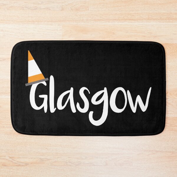 Item preview, Glasgow Orange Traffic Cone Design designed and sold by MacPean.