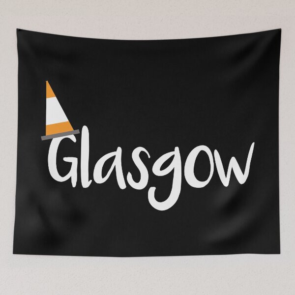 Item preview, Glasgow Orange Traffic Cone Design designed and sold by MacPean.