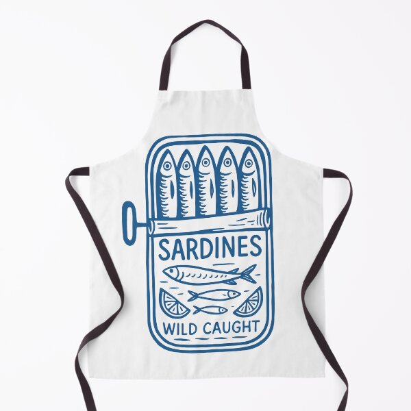 Item preview, Wild Caught Can of Sardines designed and sold by Pink Pineapple Works.