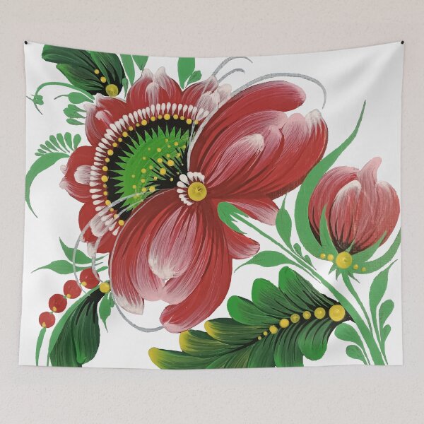 Item preview, Pink flower designed and sold by MALVA UA.