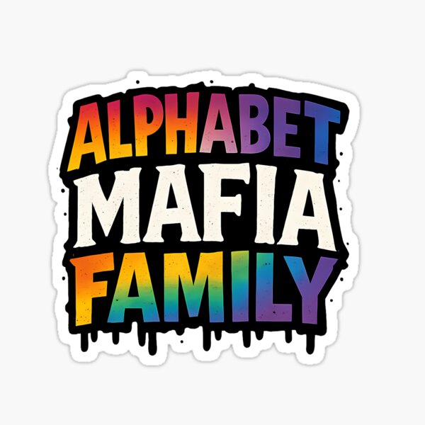 Artikel-Vorschau von Alphabet Mafia Family – Mutige LGBTQ+-Kunst, designt und verkauft von Haus Of Sin.