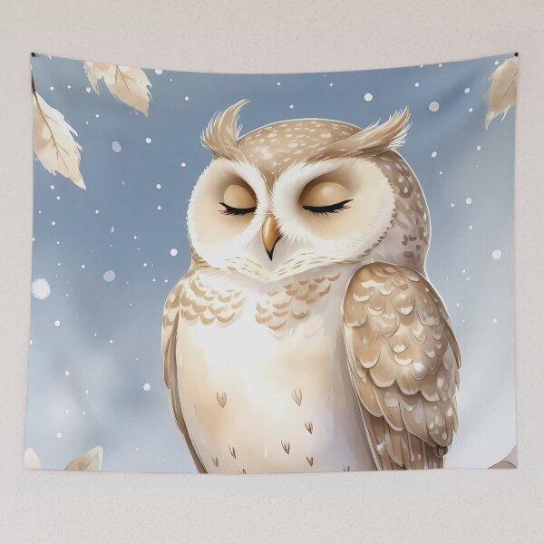 Item preview, Silent Sentinel in Snow designed and sold by staceyayesa.