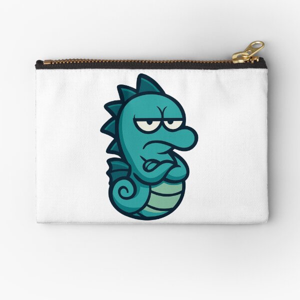Item preview, Grumpy Seahorse Crossing Arms designed and sold by SoSoSeahorse.